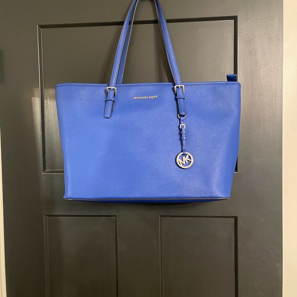 COPY - Michael Kors Tote purse - blue - Non outlet purse